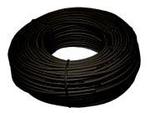 фото Черный силиконовый высоковольтный кабель ПРКВ-1-20 6.0 мм 20 кВ Черный