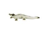 фото Фигурка "крокодил" белый длина=28 см высота=6 см Hangzhou Jinding (98-1195)