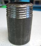 фото Резьба Ду 25 наружная резьба 1" длина 50 мм из черного металла под сварку