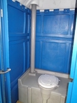 фото Мобильная туалетная кабинка Эконом.