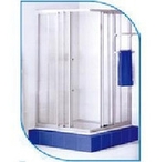 фото Душевая кабинка 770х770х1750 мм 4 стенки безопасное стекло.