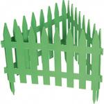 фото Забор декоративный "Рейка", 28 х 300 см, зеленый, PALISAD