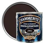 фото Краска для металлических поверхностей алкидная Hammerite гладкая черная 0,75 л.