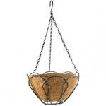 фото Подвесное кашпо, 25 см, с кокосовой корзиной// PALISAD