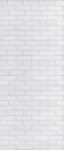 фото 00 Brick МДФ Белый/Кирпич (2,20 х 0,930 х 0,006 м) шт=2,046м2 Листовая панель