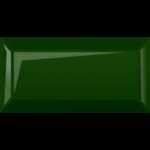 фото Плитка настенная Metrotiles Зеленый грань 10х20 (0,88м2/73,92м2)