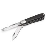 фото НМ-08 Нож монтерский малый складной с прямым лезвием и отверткой