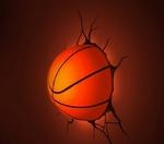 Фото №2 3D-светильник Баскетбольный мяч 3D-Light Fx