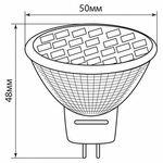 Фото №3 Светодиодная лампа  MR16 3W NT GU5.3 софит LB-24