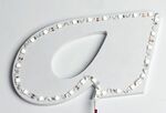 Фото №3 Светодиодная лента фигурная гибкая smd2835 60LED/m IP20 DC12V 9,6W/m DW