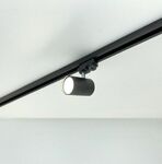 фото Светильник трековый чёрный под лампу GU10 D60хH160мм TDS21-9