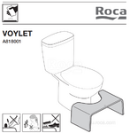 фото Подставка Roca для ног Voylet 818001000