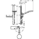 Фото №3 Hansgrohe Rainfinity Ecosmart 27672000 Душевой гарнитур