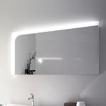 фото BURGBAD SICL120L Sinea 1.0  Зеркало  с подсветкой корпус белый , декор подсветка, 1 сенс выкл