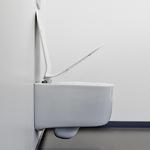 Фото №2 Унитаз подвесной 102 безободковый, сиденье дюропласт softclose тонкое, быстросъёмное