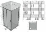 Фото №2 Неподвижная стенка Ravak Blix BLPS-100 блестящий+транспарент 9BHA0C00Z1