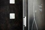 Фото №2 Душевая дверь Ravak Matrix MSD2-120 R блестящий+транспарент 0WPG0C00Z1