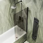 Фото №4 Maybah Glass MGV-66-6ш Шторка для ванны в широком профиле
