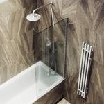 Фото №4 Maybah Glass MGV-90-5ш Шторка для ванны в широком профиле