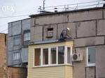 фото Герметизация балконных козырьков