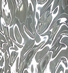 фото Декоративная стеновая панель 3D не из ПВХ серебро 1 рисунок