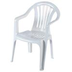 фото Стулья и кресла для дачи PRORAB Кресло пластиковое белое