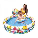 фото Надувной бассейн для детей Intex 59469NP "Fishbowl Pool Set" 3+