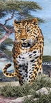 Гобелен "Леопард" 40х80см
