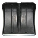 фото Ковш для лопаты снеговой FineSnow пластиковый с металлической накладкой черный