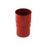 фото Муфта соединительная водосточной трубы Технониколь (Verat) Красный (125х82 мм)