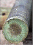 фото Опора ЛЭП деревянная пропитанная 11 м ГОСТ 20022.6-93