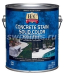 фото Американская интерьерная / экстерьерная силикон-акриловая бесцветная пропитка для бетона H&C® Concrete Stain Solid Color WB
