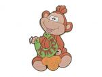фото Магнит "обезьянка успехов" 4,5*0,5*6,5 см 2 вида в ассорт. Polite Crafts&gifts (117-174)