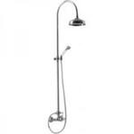 фото CISAL Arcana Настенная душевая система:смеситель для душа,верхний душ Easy Clean,ручной душ с держателем и шлангом