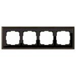 фото Рамка на 4 поста (бронза,черный) WL17-Frame-04; a037690