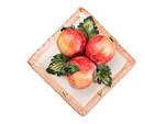 фото Вешалка для кухонных полотенец "яблоки"диаметр=15 см Ceramiche D'arte (335-035)
