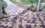 фото Укладка тротуарной плитки в Московской области цена