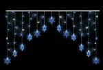 фото Светодиодные флэш-занавеси "Снежинки " LED-BC-270-220V (синий