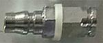 фото Штуцер для быстроразъема под шланг 6,5х10 мм (железо