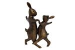 фото Статуэтка "Танцующие кролики"цв.бронза 18х13х30,5 (TT-00001141)