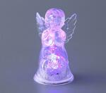 фото Фигурка с подсветкой "ангелочек" 5*5 см.высота=8 см. Polite Crafts&gifts (786-112)