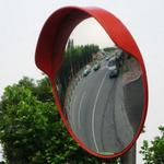 фото Сферические дорожные обзорные зеркала с козырьком Д800