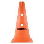 фото Конус тренировочный Torres 38 см с отверстиями