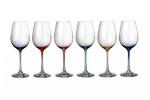 фото Набор бокалов для вина из 6 шт."виола q8417" 250 мл. высота=21 см. Crystalex Cz (674-209)