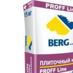 PROFF Line МОЗАЙКА Плиточный клей белый BERGhome