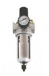 фото Фильтр-регулятор с индикатором давления для пневмосистемы 1/4" (пропускная способность: 250 л/мин