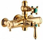 фото Гигиенический душ с термостатом настенный золото Nicolazzi Termostatico 4917OR1878+ комплект